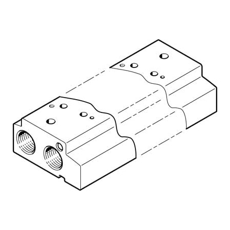 Festo Manifold Rail VABM-C7-12P-G18-7 VABM-C7-12P-G18-7